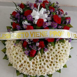Corona Fúnebre en Gota